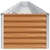 vidaXL Jardinière surélevée 1164 x 50 x 36 cm Acier galvanisé
