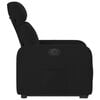 vidaXL Fauteuil inclinable &eacute;lectrique noir tissu