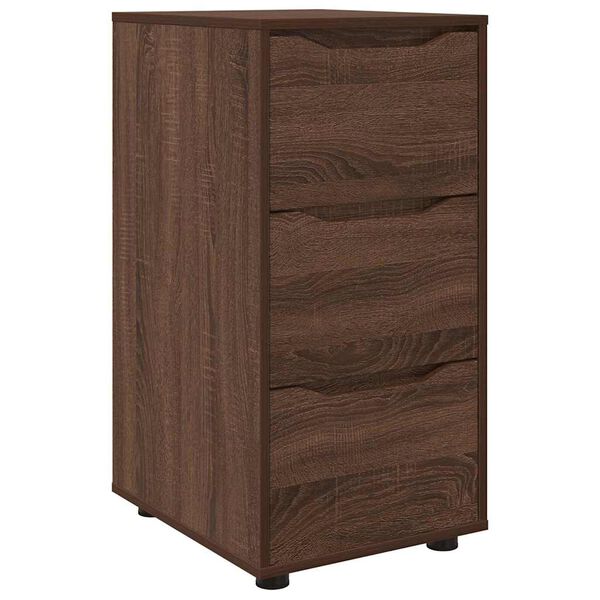 vidaXL Armoire de rangement Ch&ecirc;ne brun 40 x 48 x 81 cm