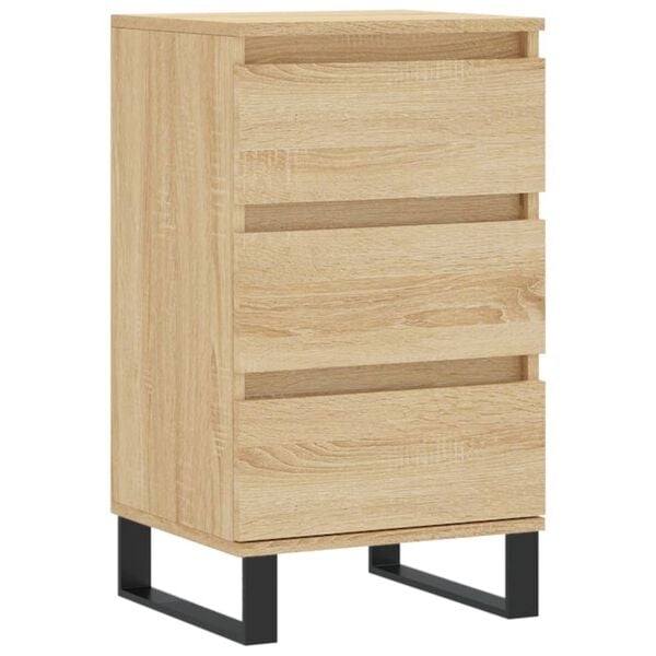 vidaXL Buffet ch&ecirc;ne sonoma 40x35x70 cm bois d'ing&eacute;nierie