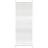 vidaXL Store pliss&eacute; 40x125 cm Blanc