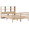 vidaXL Lit biblioth&egrave;que sans matelas 140x190 cm bois de pin massif