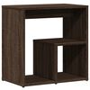 vidaXL Tables d'appoint 2 pcs ch&ecirc;ne marron 50x30x50 cm bois ing&eacute;nierie
