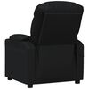 vidaXL Fauteuil de massage Noir Similicuir
