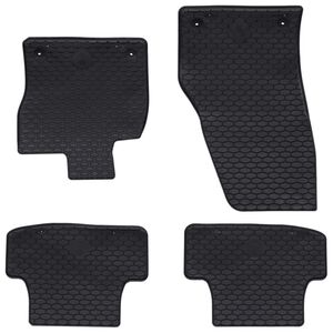 vidaXL Tapis de voiture 4 pc Convient pour VW T-ROC 2017- Caoutchouc