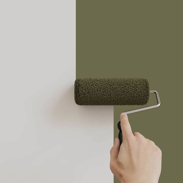 vidaXL Peinture murale Vert 16,5 x 16,5 x 15,9 cm Impression murale