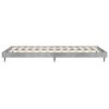 vidaXL Cadre de lit sans matelas gris b&eacute;ton 90x190 cm