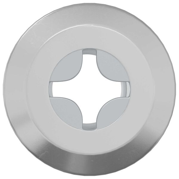 vidaXL Ecrou de verrouillage 3673 pcs Nickel Acier