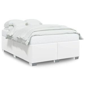 vidaXL Cadre de lit sans matelas blanc 160x200 cm similicuir