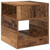 vidaXL Table d'appoint Bois ancien 40,5 x 40 x 45 cm Bois d'ing&eacute;nierie