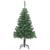 vidaXL Arbre de Noël artificiel et support Acier 210 cm 910 branches