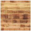 vidaXL Dessus de table 80x80x3,8 cm carr&eacute; bois massif de manguier brut