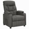 vidaXL Fauteuil Gris fonc&eacute; Tissu
