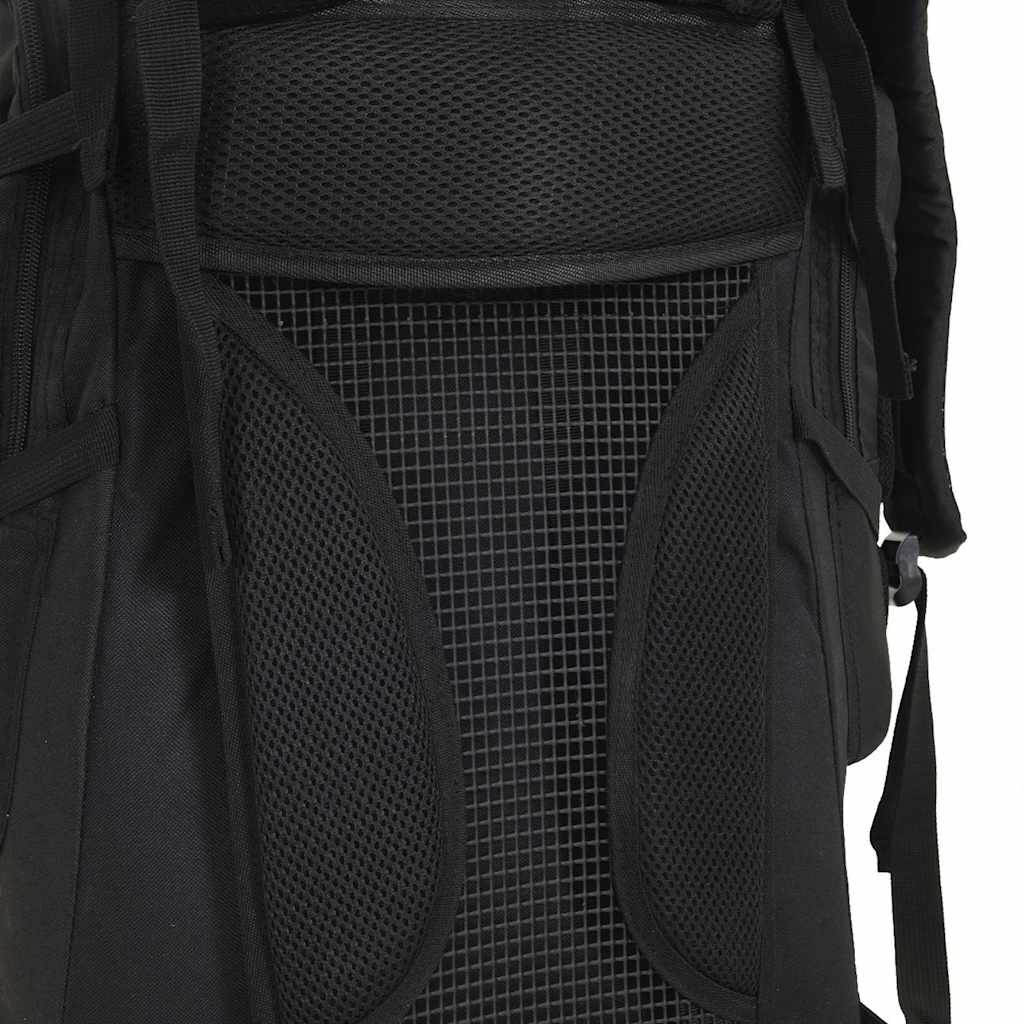 Sac à Dos Multifonction Étanche 2 Pièces - Pochette à Sangle - Oxford - Noir - 9