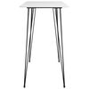 vidaXL Ensemble de bar 7 pcs Blanc