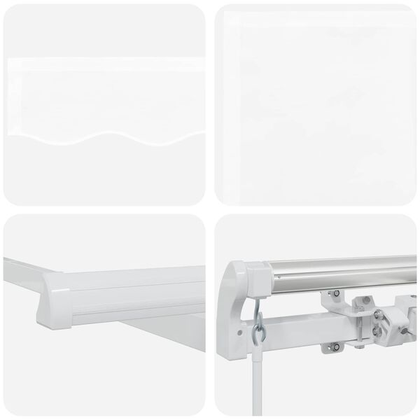 vidaXL Auvent Blanc 300 x 250 x 165 cm Polyester