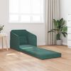 vidaXL Canap&eacute;-Lit Vert fonc&eacute; 65 x 80 x 83 cm Velours