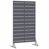 vidaXL Écran de confidentialité Anthracite 100 x 50 x 180 cm Acier