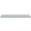 vidaXL &Eacute;tag&egrave;re murale flottante Gris b&eacute;ton 90x23,5x3,8 cm MDF