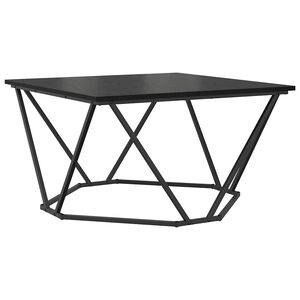 vidaXL Table basse Ch&ecirc;ne noir 80 x 80 x 45 cm