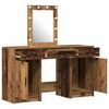 vidaXL Table de Toilette Marron 50 x 41 x 135 cm Bois d'ing&eacute;nierie
