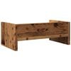 vidaXL Support de moniteur vieux bois 42x24x16 cm bois d'ing&eacute;nierie