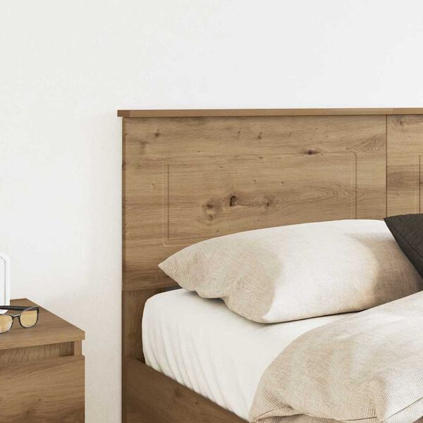 vidaXL T&ecirc;te de lit Ch&ecirc;ne artisanal 150 cm Bois d'ing&eacute;nierie