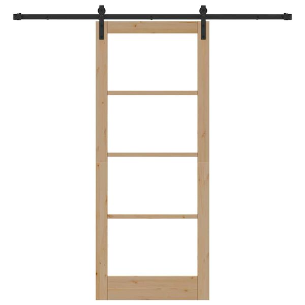 vidaXL Porte coulissante ORKDAL Naturel 86 x 211 cm