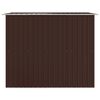 vidaXL Abri de stockage pour jardin Marron 257x205x178 cm Acier