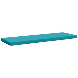 vidaXL Coussin de banc 1 pi&egrave;ce VUGHT 100 % polyester Turquoise