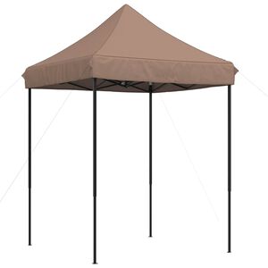 vidaXL Tente de f&ecirc;te 200 x 200 x 306 cm Marron Tissu Oxford