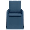 vidaXL Chaises de salle &agrave; manger 2 pcs Bleu 57 x 67 x 98 cm tissu