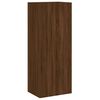 vidaXL Unit&eacute;s murales TV 5 pcs ch&ecirc;ne marron bois d'ing&eacute;nierie