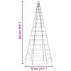 vidaXL Sapin de No&euml;l &agrave; LED 200 LED blanc 180 cm