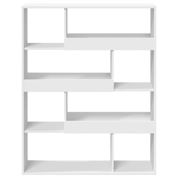 vidaXL Cloison de s&eacute;paration blanc 100x33x125,5 cm bois d'ing&eacute;nierie