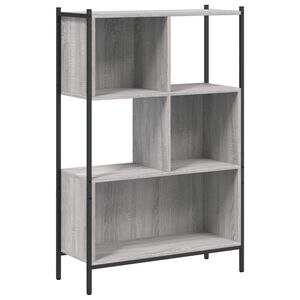 vidaXL Biblioth&egrave;que sonoma gris 72x28x109 cm bois d'ing&eacute;nierie