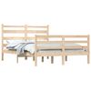 vidaXL Cadre de lit sans matelas bois massif de pin 140x200 cm