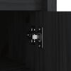 vidaXL Armoire de cuisine d'ext&eacute;rieur noir 106x55x64cm bois pin massif
