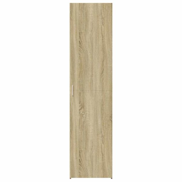 vidaXL Buffet haut ch&ecirc;ne sonoma 45x42,5x185 cm bois d'ing&eacute;nierie