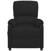 vidaXL Fauteuil &eacute;lectrique de massage Noir Tissu