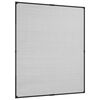 vidaXL Moustiquaire pour fenêtre Anthracite 100x120 cm Fibre de verre