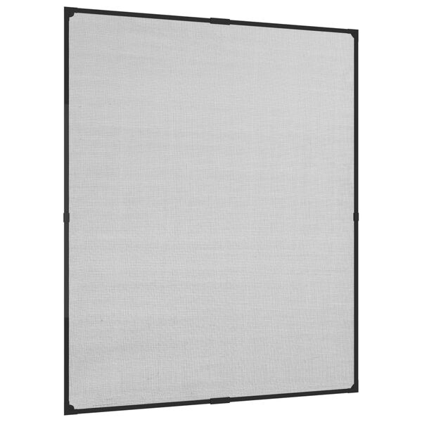 vidaXL Moustiquaire pour fenêtre Anthracite 100x120 cm Fibre de verre