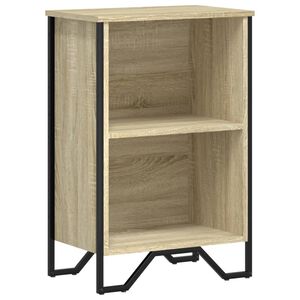 vidaXL Biblioth&egrave;que ch&ecirc;ne sonoma 50x31x74,5 cm bois d'ing&eacute;nierie