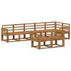 vidaXL Ensemble de canap&eacute;s d'ext&eacute;rieur 8 pcs Naturel