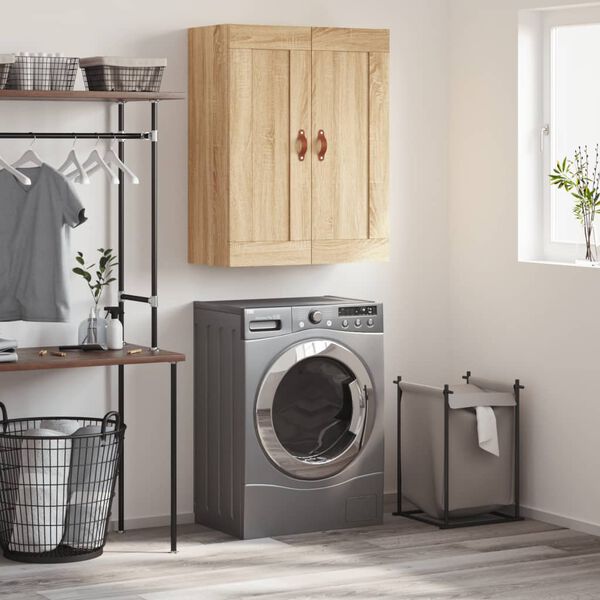 vidaXL Armoire murale ch&ecirc;ne sonoma 69,5x34x90 cm bois d'ing&eacute;nierie