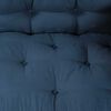 vidaXL Coussin de canapé 3 pcs Indigo tissu