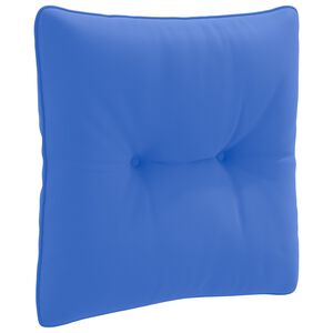 vidaXL Coussin de dos PUTTEN 100 % polyester Bleu royal