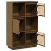 vidaXL Buffet Marron miel 74x35x117 cm Bois massif de pin