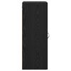 vidaXL Meuble mural Ch&ecirc;ne noir 34,5 x 34 x 90 cm Bois d'ing&eacute;nierie