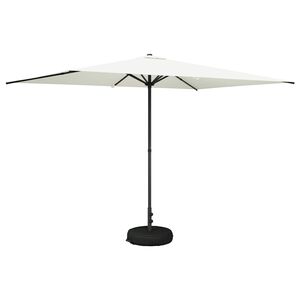vidaXL Parasol de jardin avec base Rectangulaire 2 x 3 m Polyester